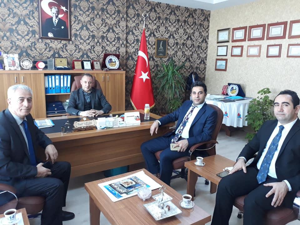Ağrı İbrahim Çeçen Üniversitesi Sağlık Kültür ve Spor Daire Başkanı Sayın Mehmet Fatih KARAOĞLAN’ı ziyaretimiz.