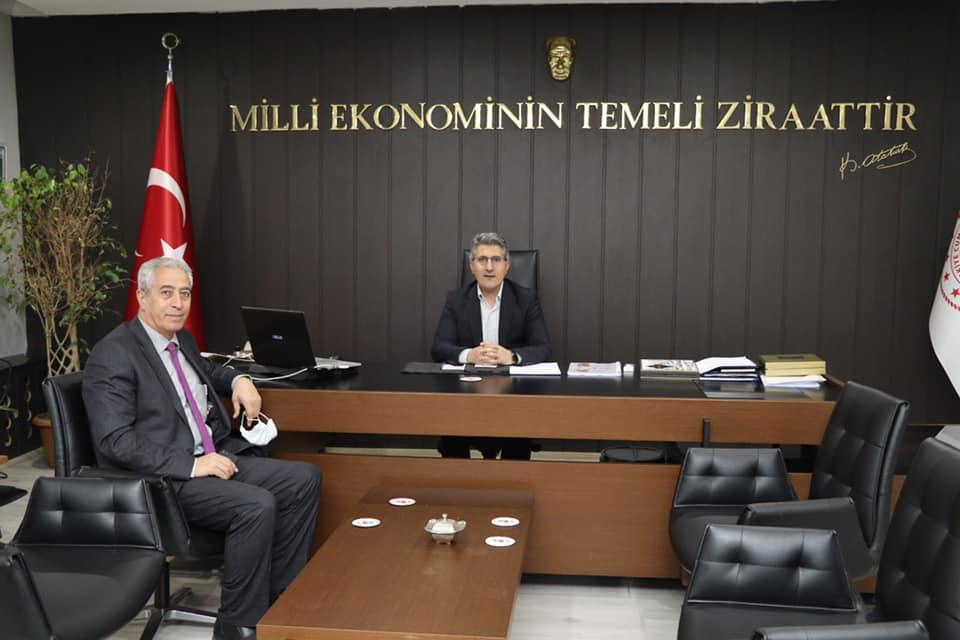 Ağrı Tarım ve Orman il Müdürü Sayın Kenan ENGİN’i ziyaretimiz