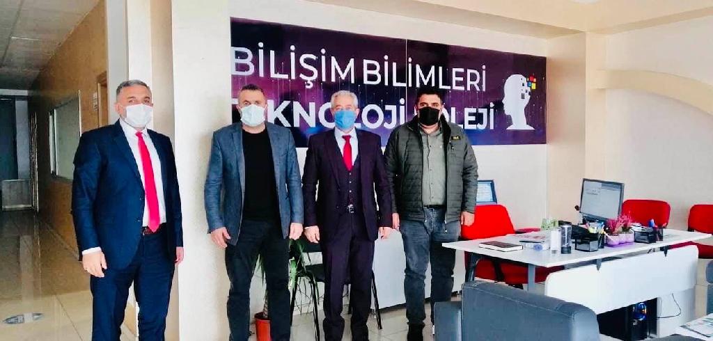 Bilişim Bilimleri Teknoloji Koleji Yönetim Kurulu Başkanı Sayın Ali İhsan ADIGÜZEL’i ziyaretimiz.