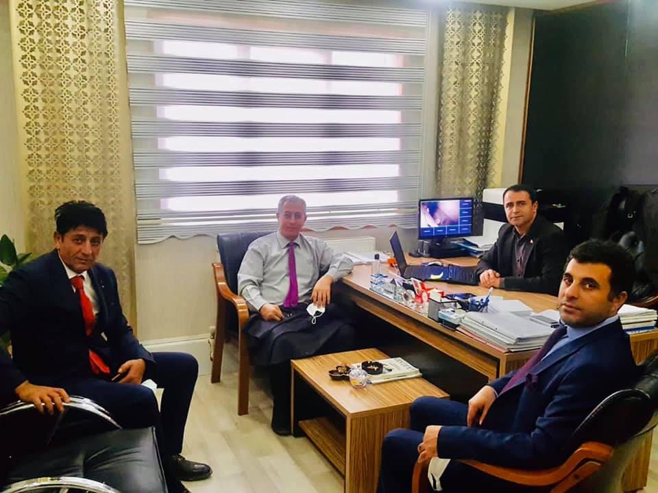 Doğubeyazıt Akparti İlçe Başkanı Avukat Mustafa KONYAR’ı ziyaretimiz.
