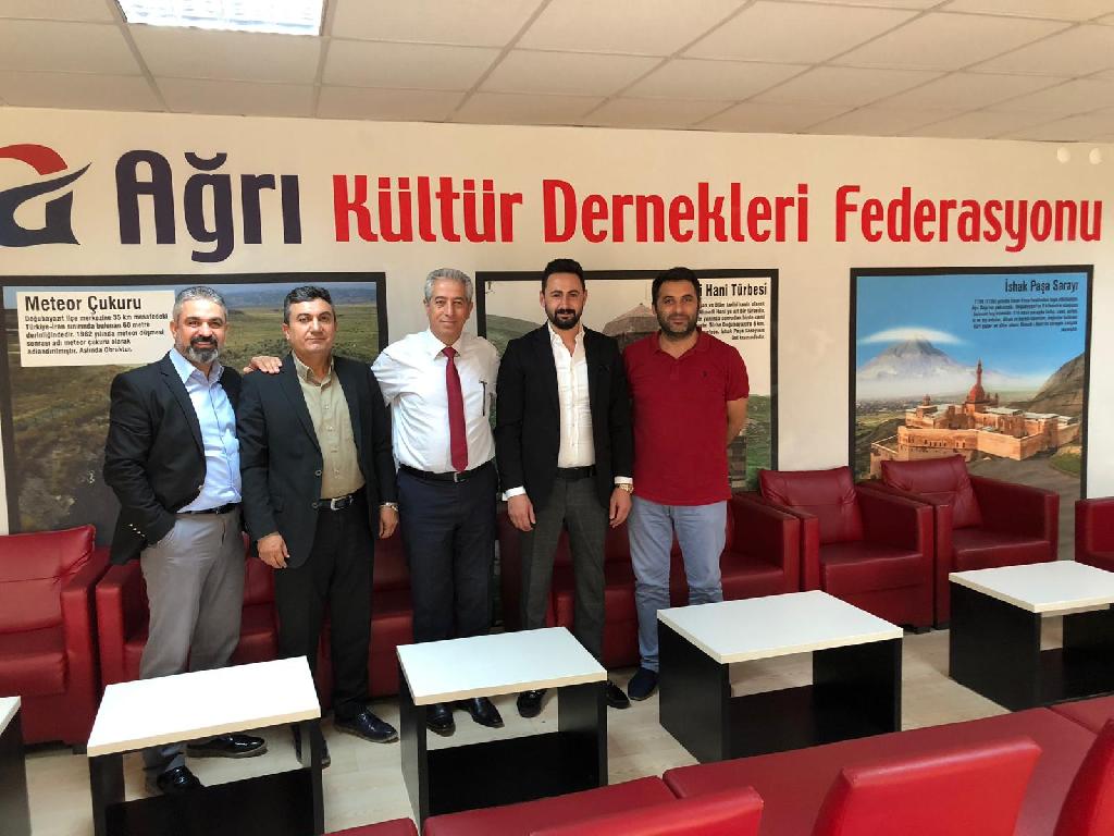 AĞRI KÜLTÜR DERNEKLERİ FEDERASYONU GENEL MERKEZİ YENİ YERİNDE