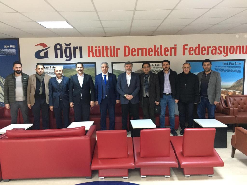 AKPARTİ KOCAELİ MİLLETVEKİLLERİ CEMİL YAMAN VE SAMİ ÇAKIR FEDERASYONUMUZU ZİYARET ETTİ.